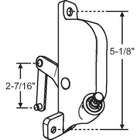 Strybuc Awning Operator Aluminum 41-3270P HD
